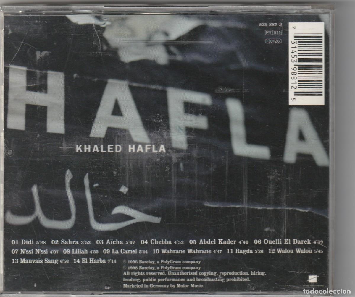 CDs de m&uacute;sica: KHALED - HAFLA (CD BARCLAY 1998) - Foto 2