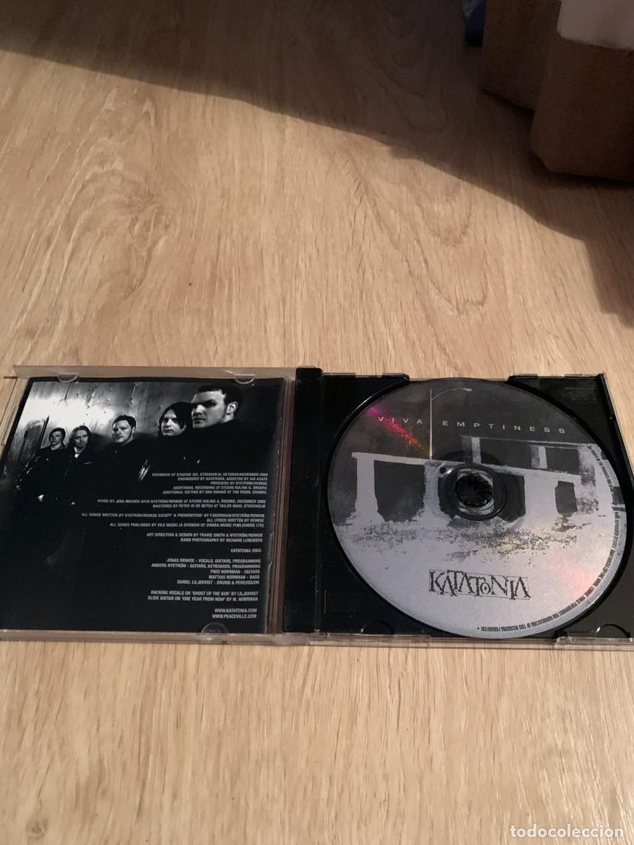 CDs de m&uacute;sica: CD. KATATONIA. VIVA EMPTINES. LIBRILLO LETRAS. - Foto 3