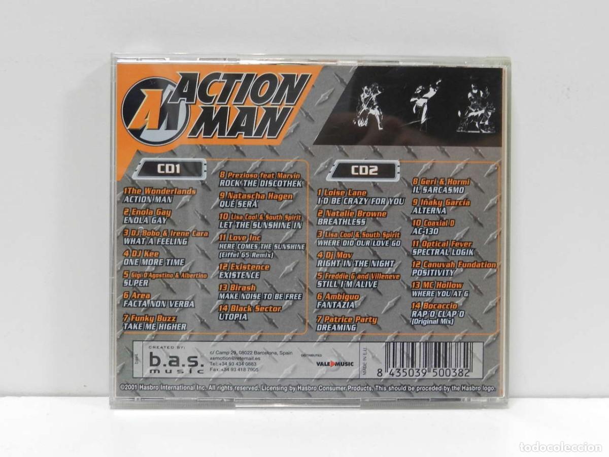 CDs de m&uacute;sica: DISCO 2 X CD. Action Man. COMPACT DISC. - Foto 2