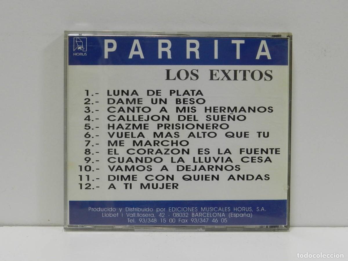 CDs de m&uacute;sica: DISCO CD. Parrita &ndash; Los &Eacute;xitos. COMPACT DISC. - Foto 2
