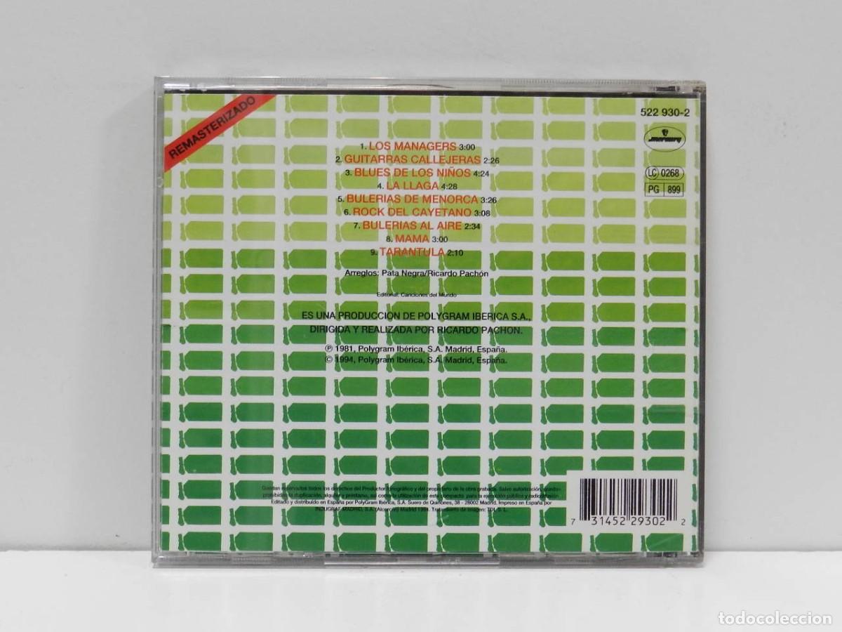 CDs de m&uacute;sica: DISCO CD. Pata Negra &ndash; Pata Negra. COMPACT DISC. - Foto 2
