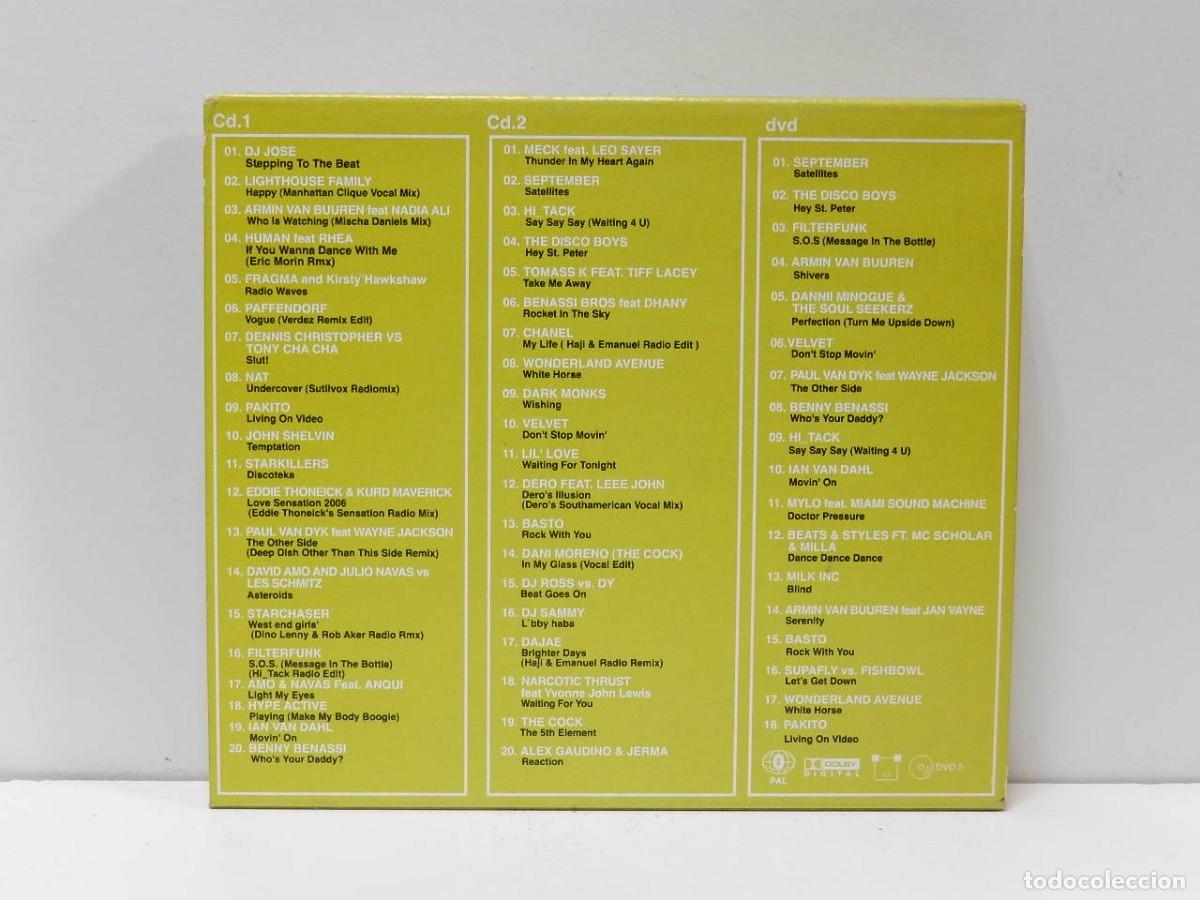 CDs de m&uacute;sica: DISCO 2 X CD + DVD. Maxima FM Compilation 06 - El Sexto Sentido. COMPACT DISC. - Foto 2