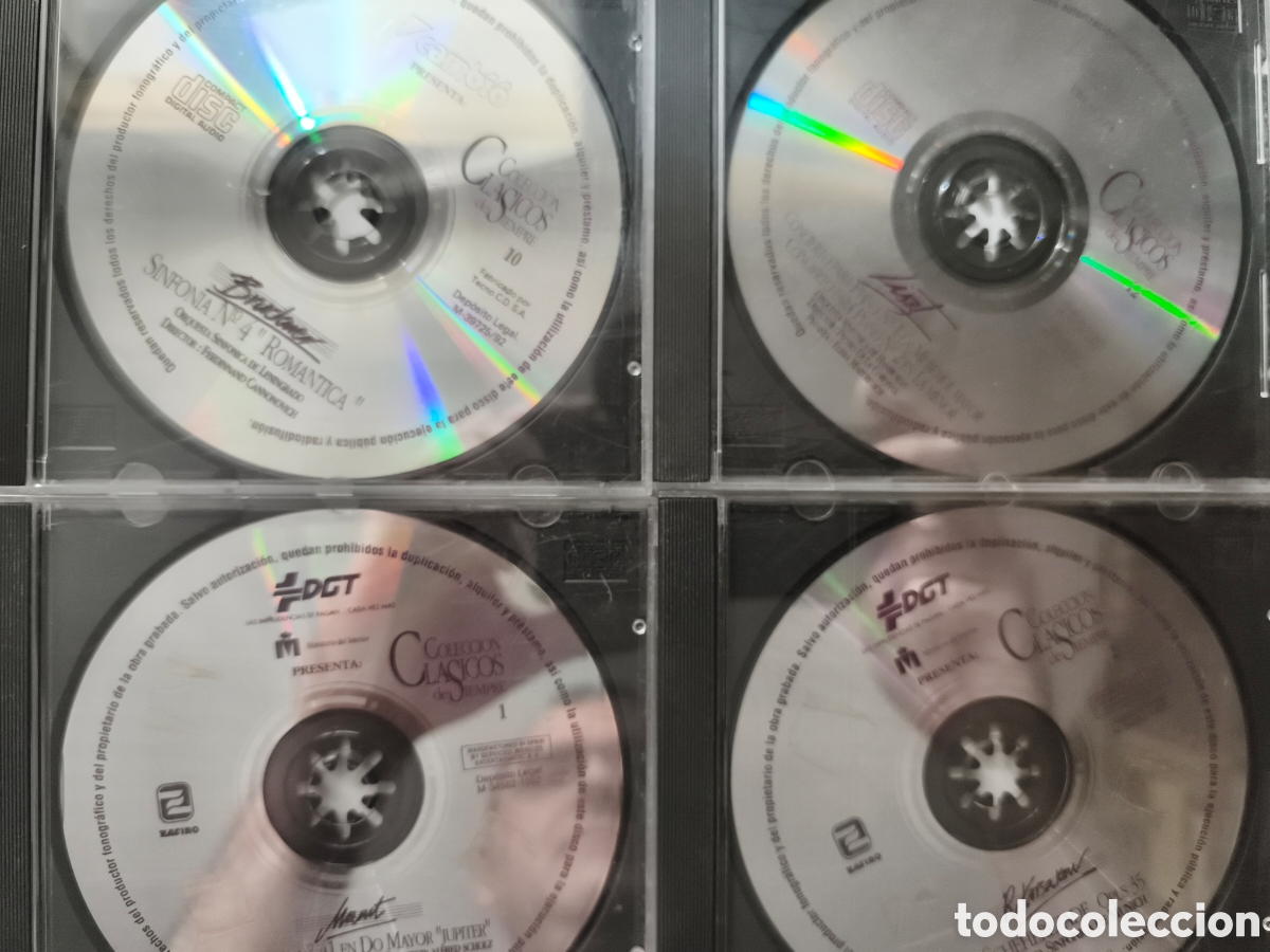 CDs de m&uacute;sica: Clasicos de siempre 4 cd&acute;s - Foto 1