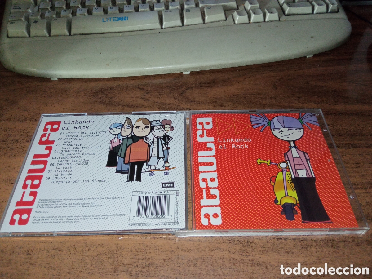 CDs de m&uacute;sica: ATAULFA - LINKANDO EL ROCK (2002) EMI - Foto 1