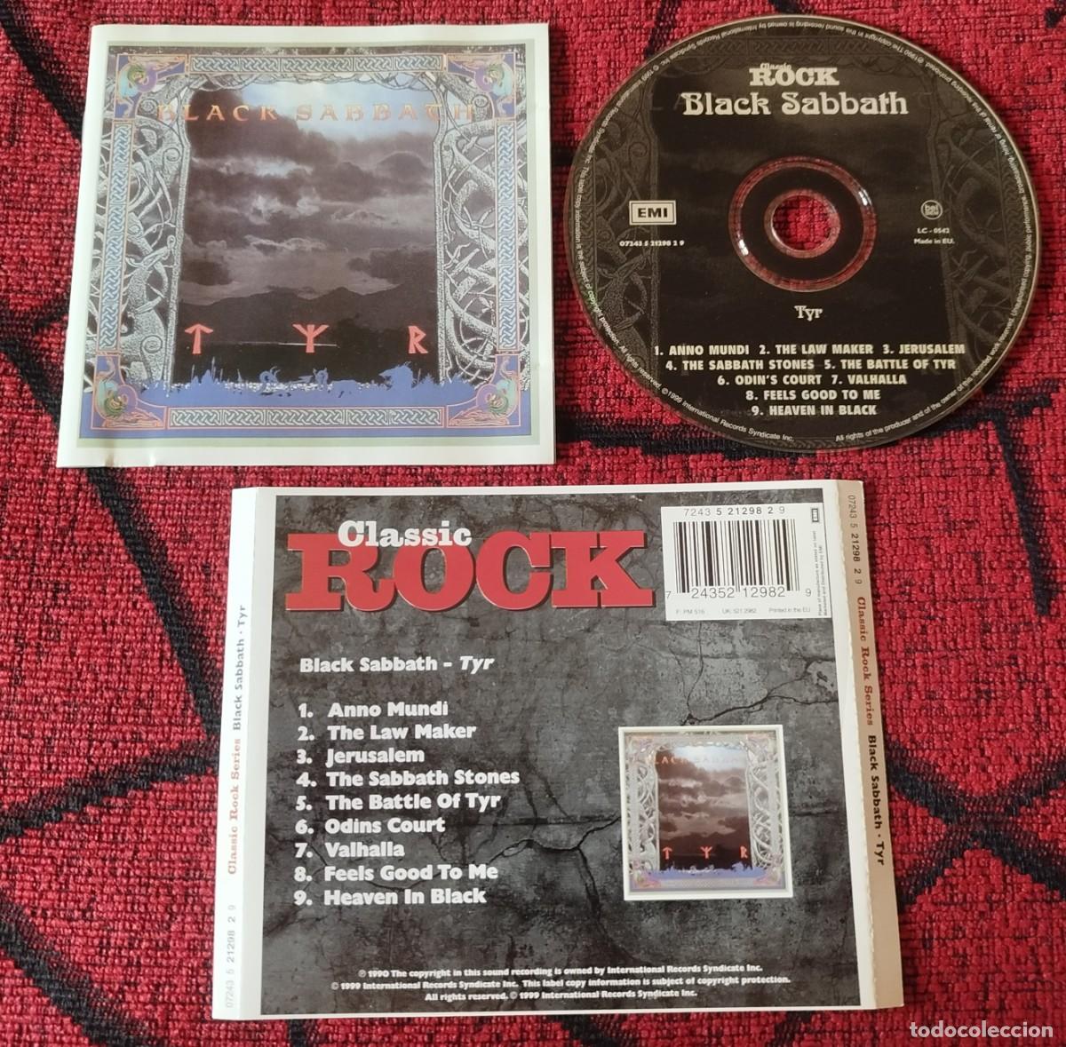 CDs de m&uacute;sica: BLACK SABBATH ** Tyr ** CD REEDICION 1999 UK - Foto 1