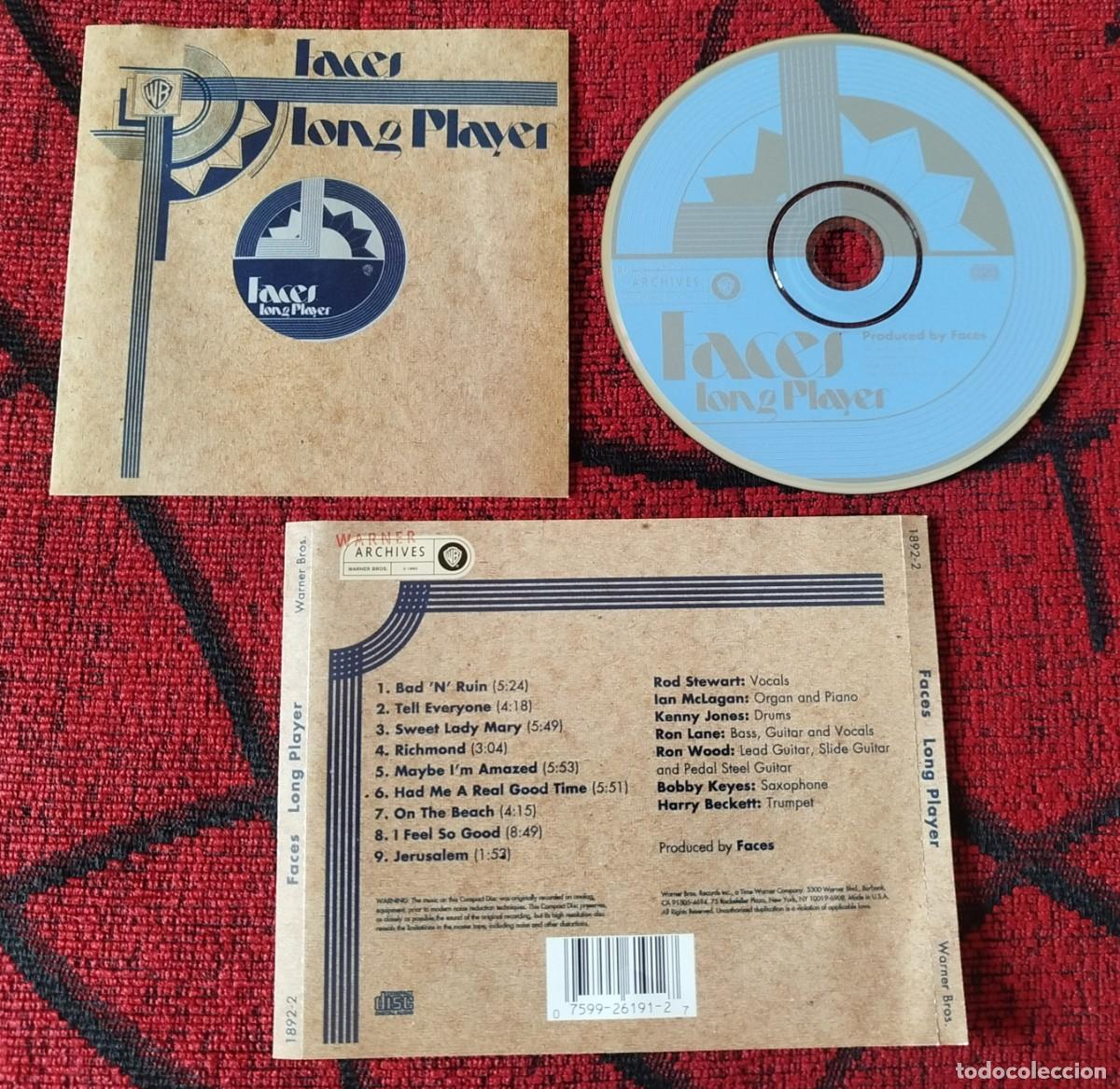 CDs de m&uacute;sica: FACES ** Long Player ** CD REEDICION USA - Foto 1