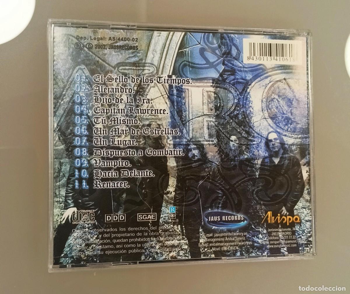CDs de m&uacute;sica: Warcry - El sello de los tiempos ( Avispa 2002) - Foto 2