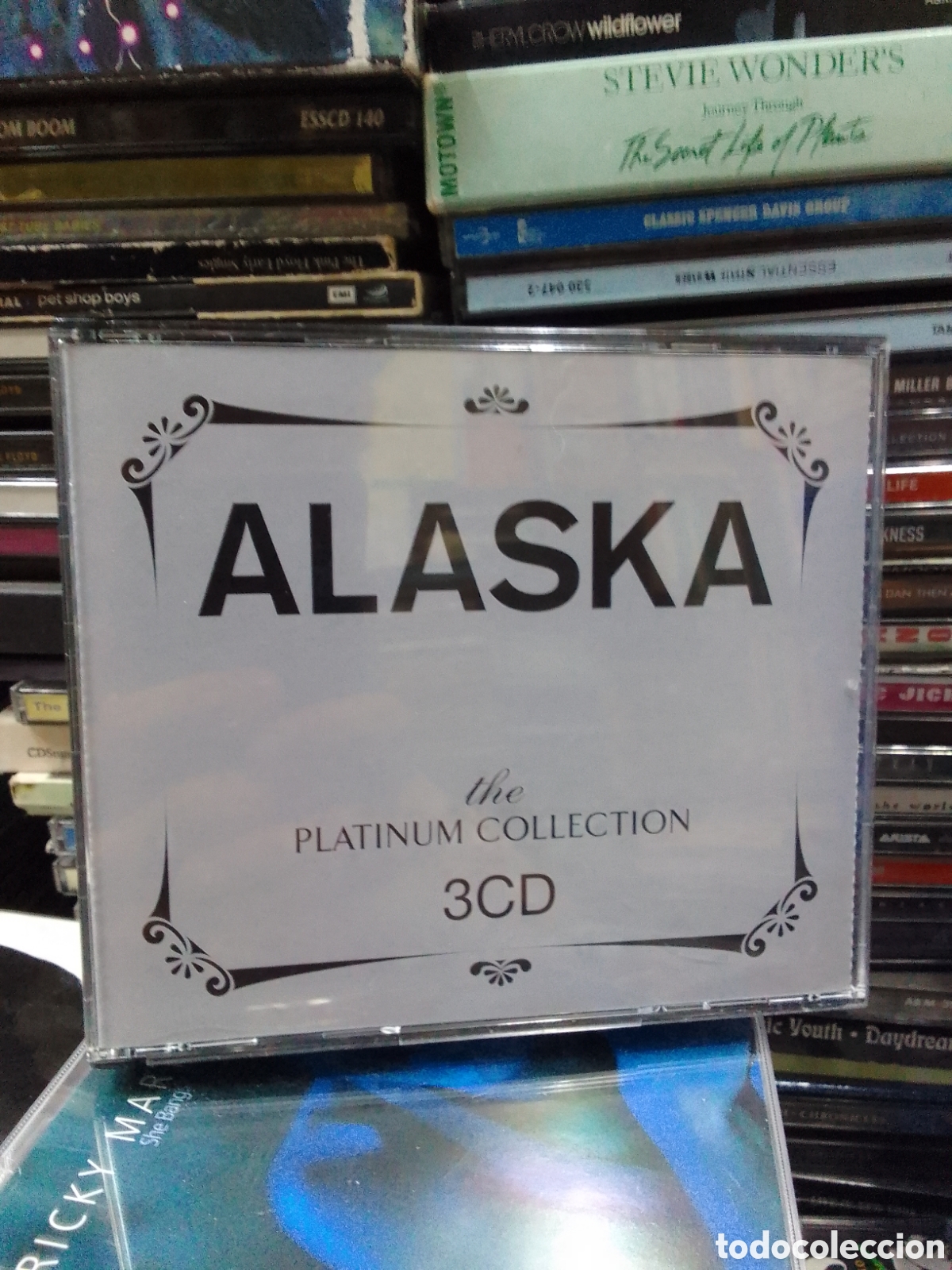 CDs de m&uacute;sica: Alaska the platinum collection 3cds - Foto 1