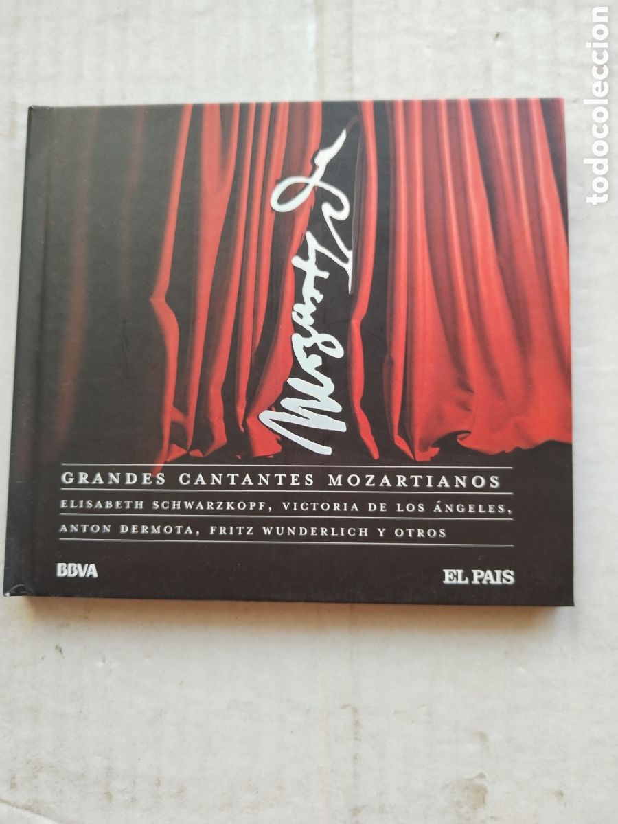 CDs de M&uacute;sica: CD MOZART/GRANDES CANTANTES MOZARTIANOS