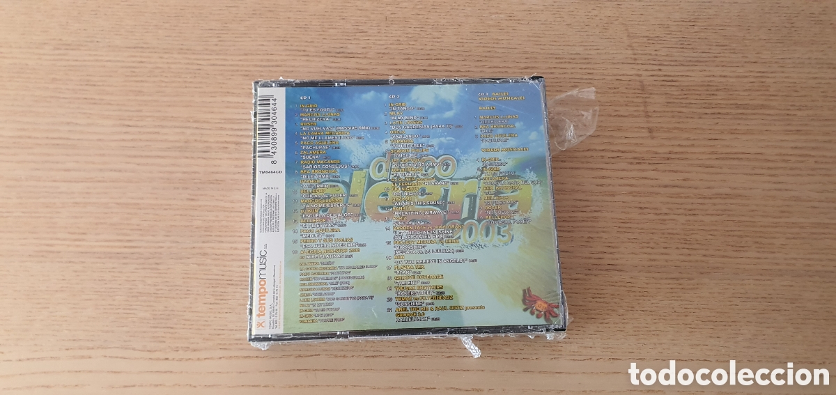 CDs de m&uacute;sica: Disco Alegr&iacute;a 2003 (2CDs + 1DVD) - Foto 2