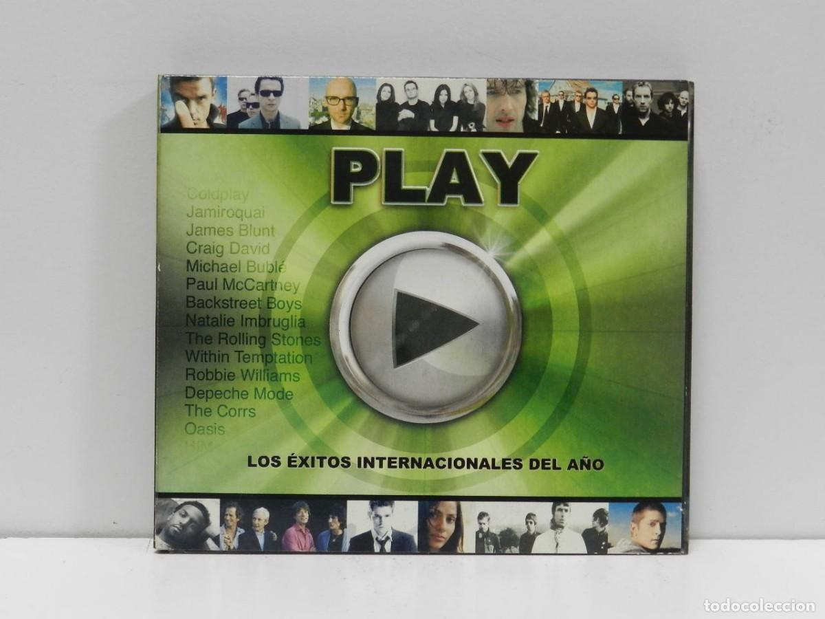 CDs de m&uacute;sica: DISCO 2 X CD. Play, Los &Eacute;xitos Internacionales Del A&ntilde;o. COMPACT DISC. - Foto 1