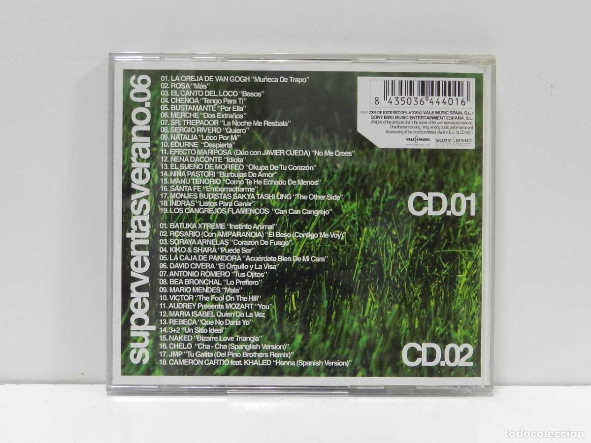CDs de m&uacute;sica: DISCO 2 X CD. Superventas 06. COMPACT DISC. - Foto 2