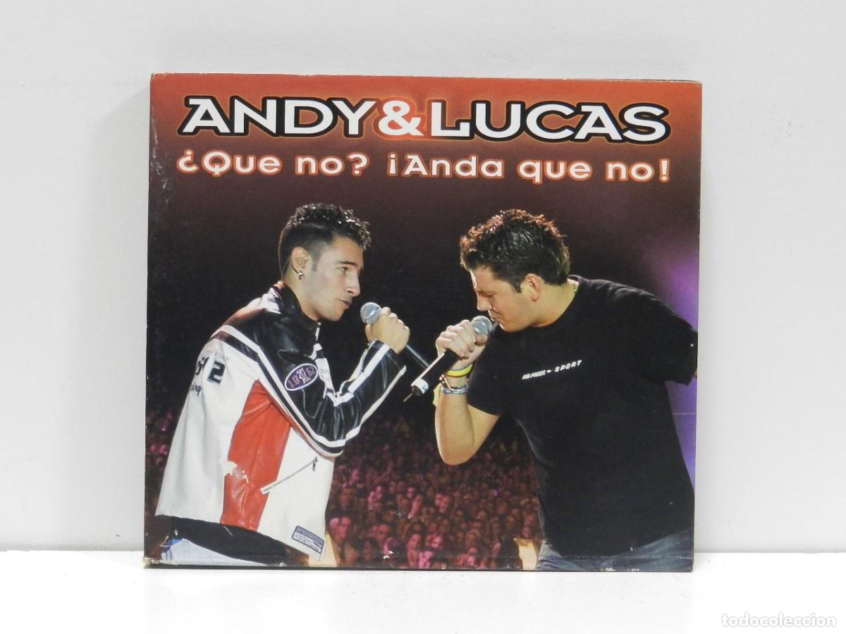 CDs de m&uacute;sica: DISCO CD + DVD. Andy & Lucas &ndash; &iquest;Que No? &iexcl;Anda Que No!. COMPACT DISC. - Foto 1
