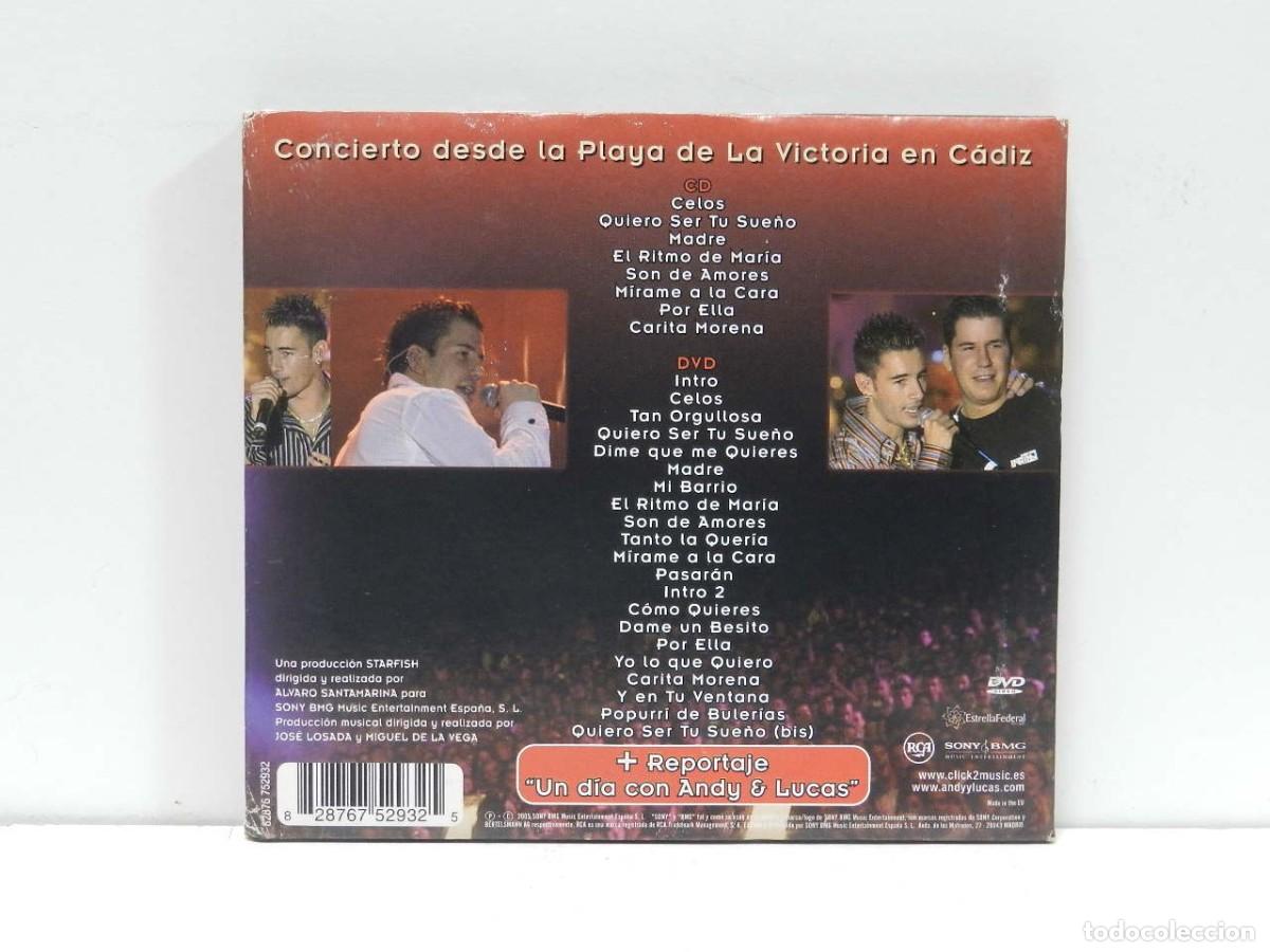 CDs de m&uacute;sica: DISCO CD + DVD. Andy & Lucas &ndash; &iquest;Que No? &iexcl;Anda Que No!. COMPACT DISC. - Foto 2