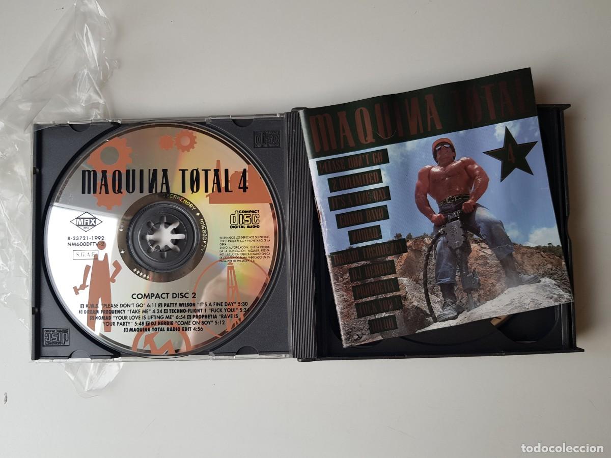 CDs de m&uacute;sica: MAQUiNA TOTAL 4 (MAX-NVM600 DFTV) DOBLE CD. - Foto 3