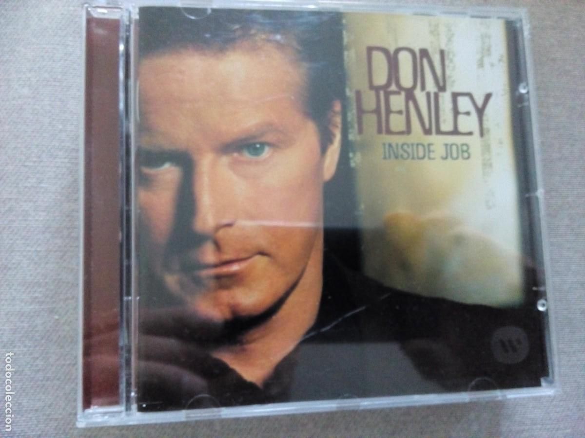 CDs de m&uacute;sica: DON HENLEY INSIDE JOB CD - Foto 1