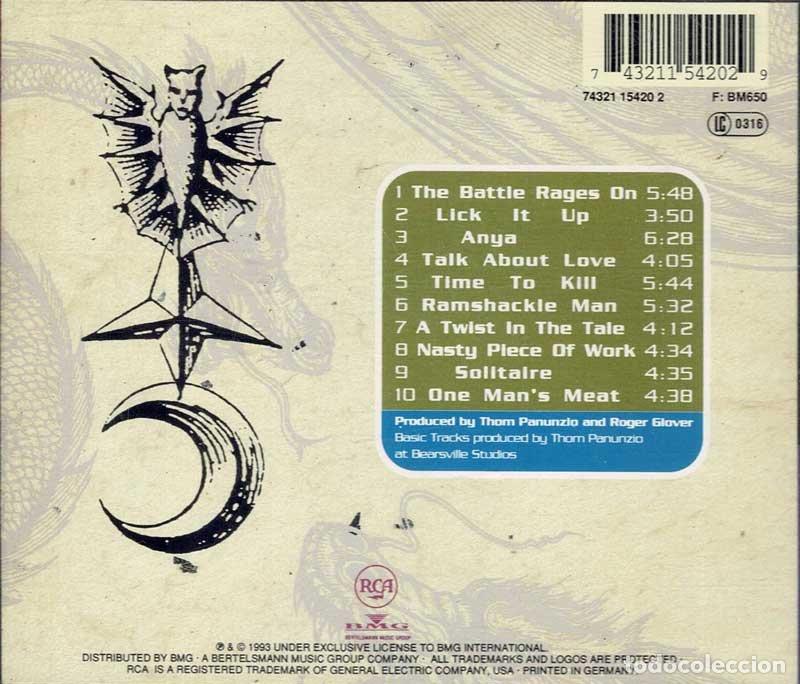 CDs de m&uacute;sica: Deep Purple - The Battle Rages On.... CD - Foto 2