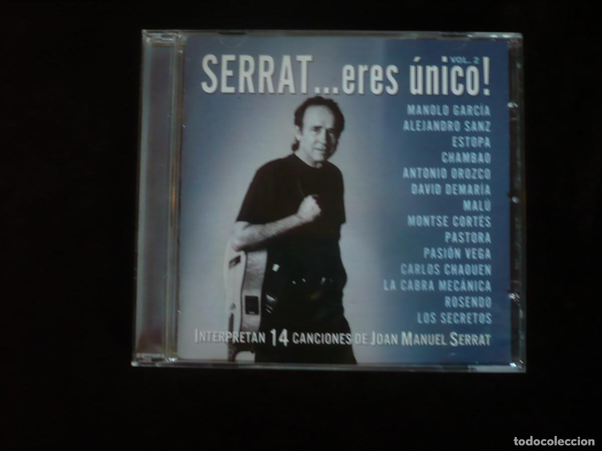 CDs de m&uacute;sica: serrat eres unico vol. 2 - cd como nuevo - Foto 1