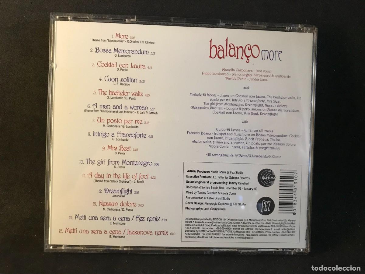 CDs de m&uacute;sica: Balan&ccedil;o &ndash; More - CD - Schema - Foto 2