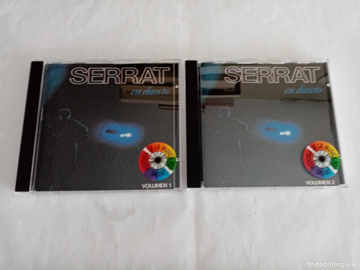 CDs de m&uacute;sica: SERRAT EN DIRECTO ( 2 CDS ) ( ARIOLA ) - Foto 1
