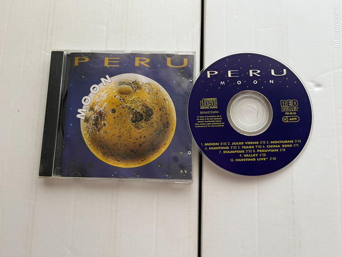 CDs de m&uacute;sica: PERU - MOON- SINTHETIZER - CD MUSICA KREAETN - Foto 1