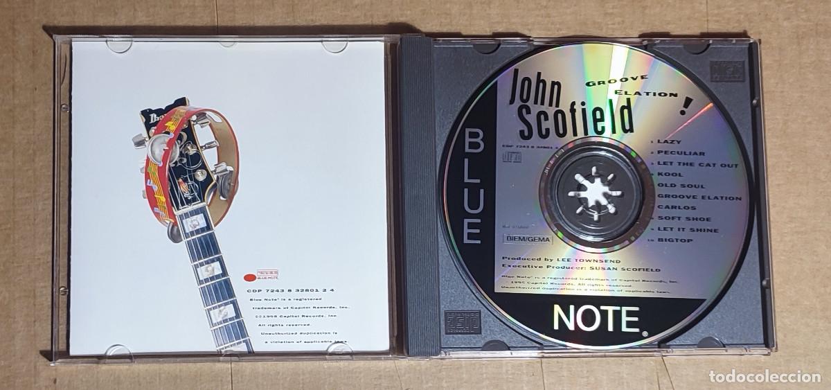 CDs de m&uacute;sica: JOHN SCOFIELD - GROOVE ELATION - 1995 - Foto 2