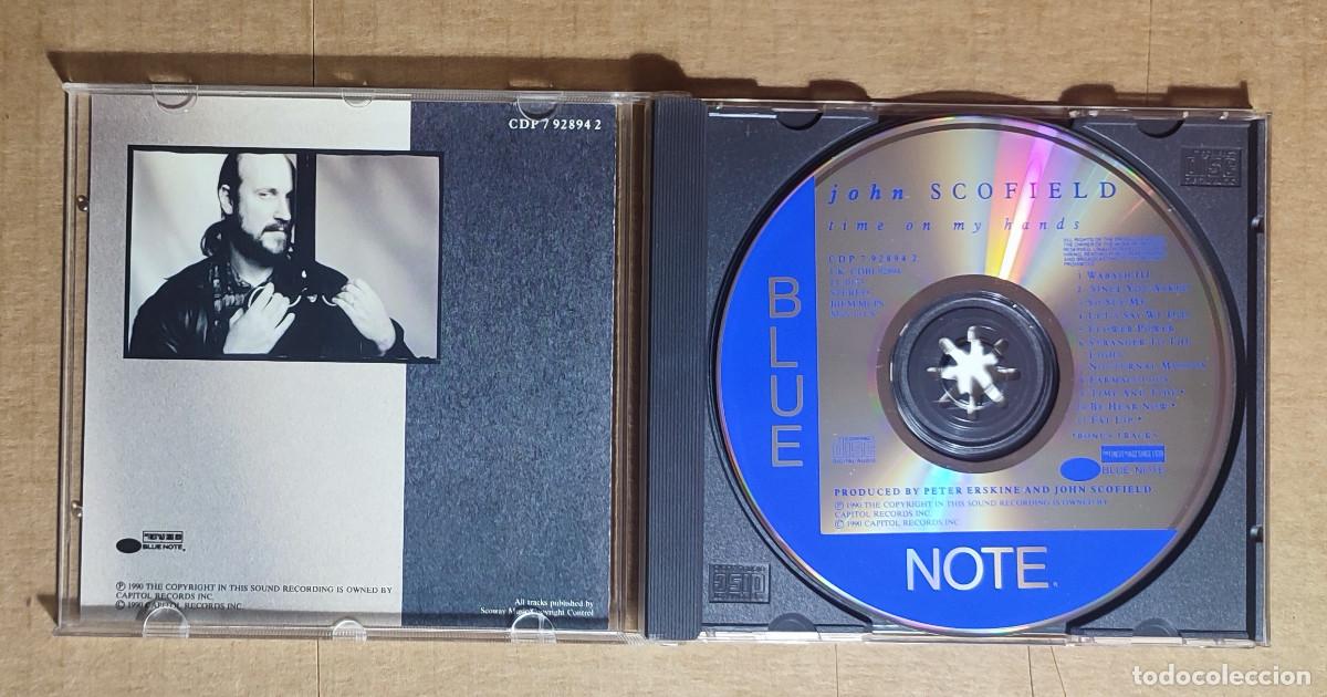 CDs de m&uacute;sica: JOHN SCOFIELD - TIME ON MY HANDS - 1990 - Foto 2