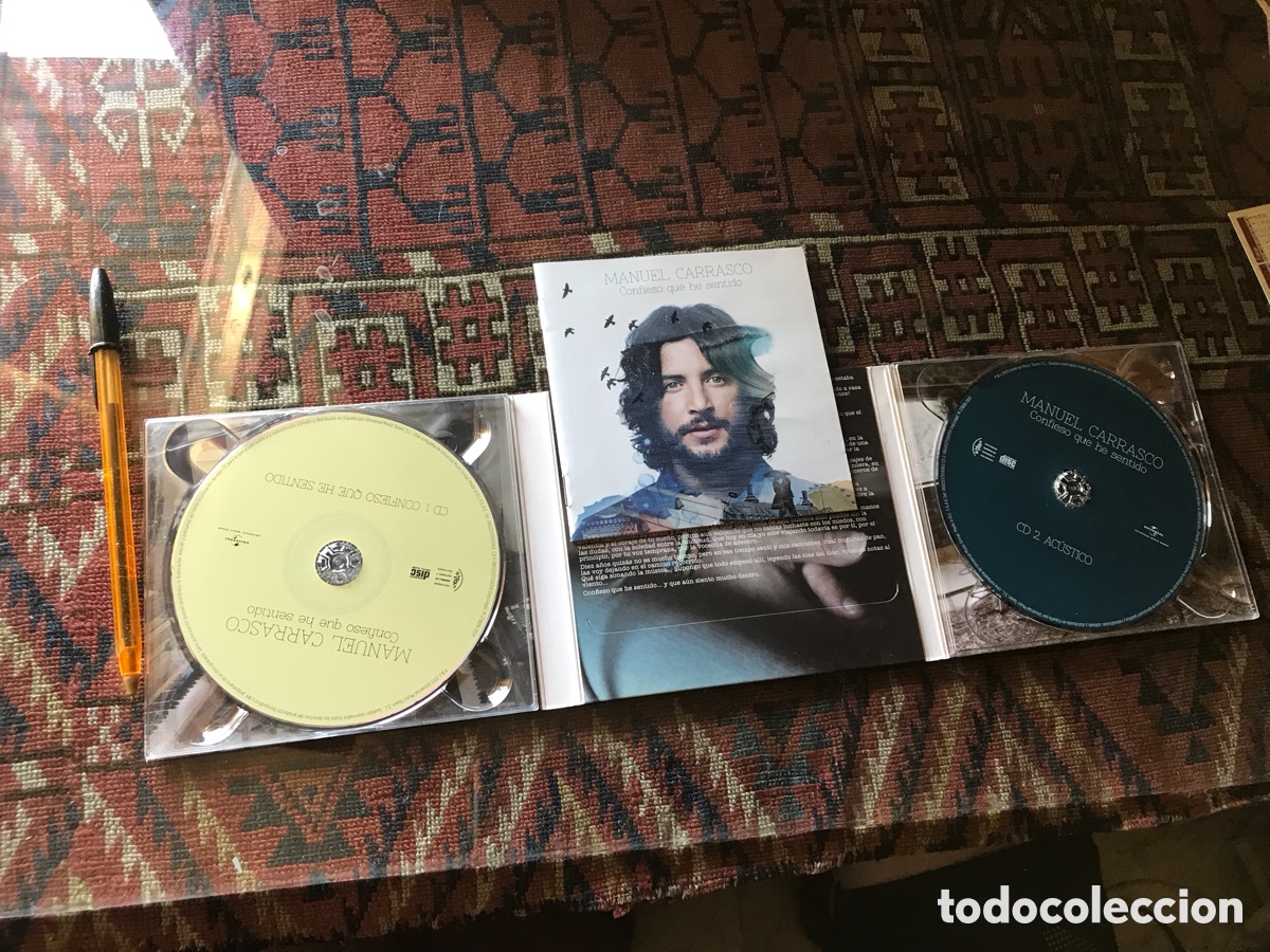 CDs de m&uacute;sica: Confieso que he sentido. Manuel Carrasco - Foto 4