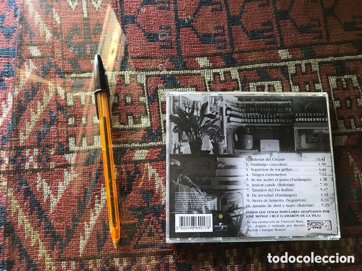 CDs de m&uacute;sica: Venta de Vargas. Camar&oacute;n - Foto 3