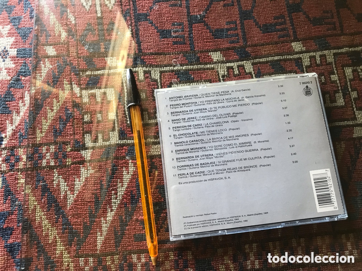 CDs de m&uacute;sica: Por tangos y tientos - Foto 3