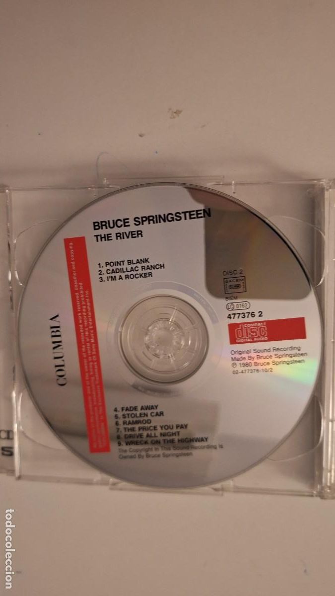 CDs de m&uacute;sica: Bruce Springsteen &lrm;&ndash; The River cd 1994 - Foto 3