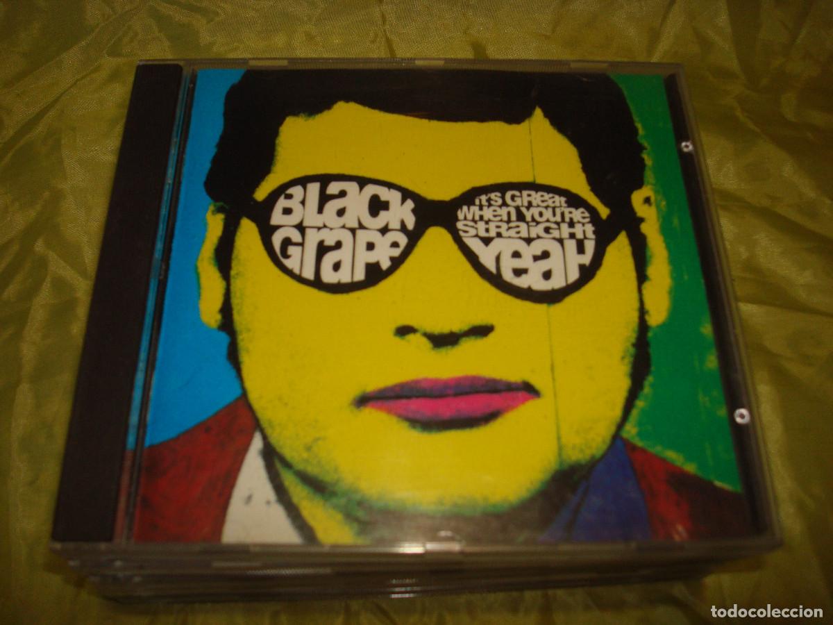 CDs de m&uacute;sica: BLACK GRAPE. IT&acute;S GREAT WHEN YOU&acute;RE STRAIGHT YEAH. CD - Foto 1
