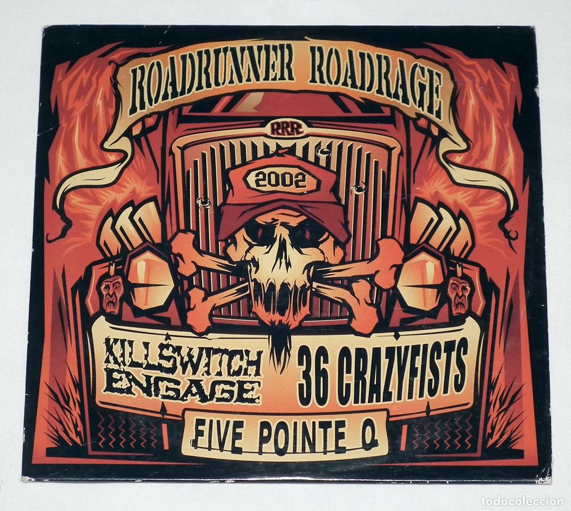 CDs de m&uacute;sica: ROADRUNNER ROADRAGE 2002 CD COMPILATION (KILLSWITCH ENGAGE- 36 CRAZYFISTS...) - Foto 1