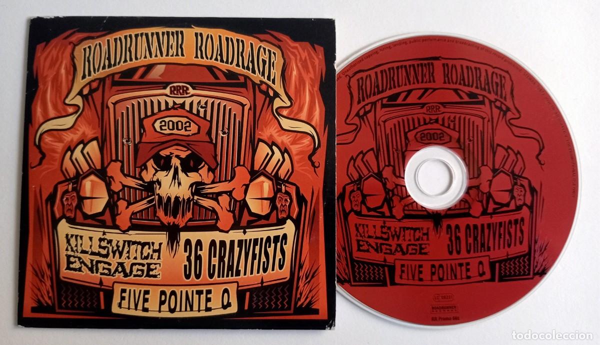 CDs de m&uacute;sica: ROADRUNNER ROADRAGE 2002 CD COMPILATION (KILLSWITCH ENGAGE- 36 CRAZYFISTS...) - Foto 3
