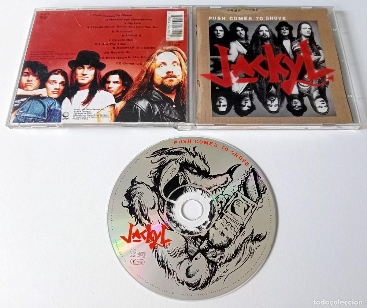 CDs de m&uacute;sica: CD JACKYL - PUSH COMES TO SHOVE - Foto 2