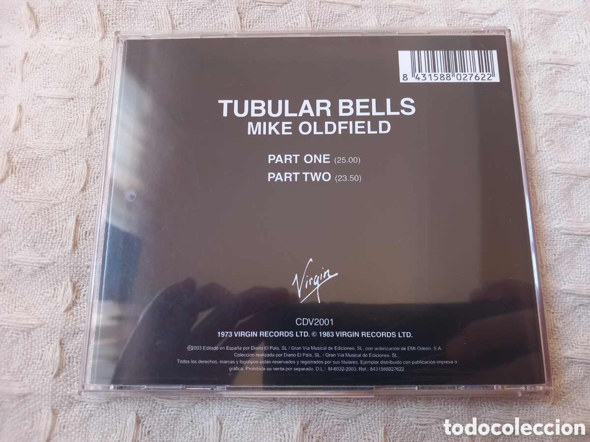 CDs de m&uacute;sica: Mike Oldfield &ndash; Tubular Bells (CD) - Foto 4
