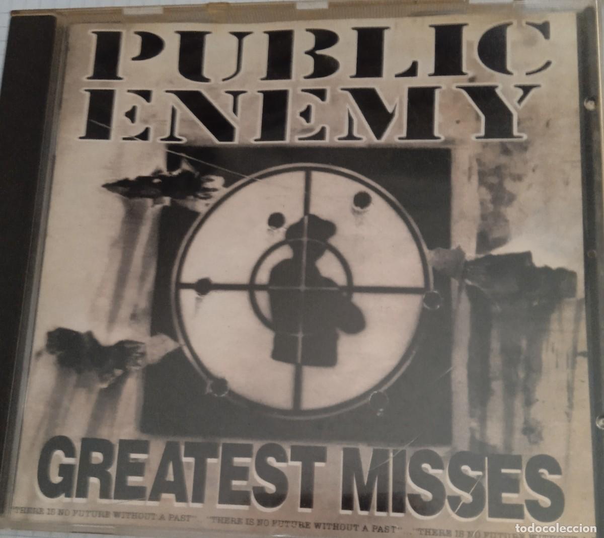 CDs de m&uacute;sica: PUBLIC ENEMY. GREATEST MISSES. CD - Foto 1