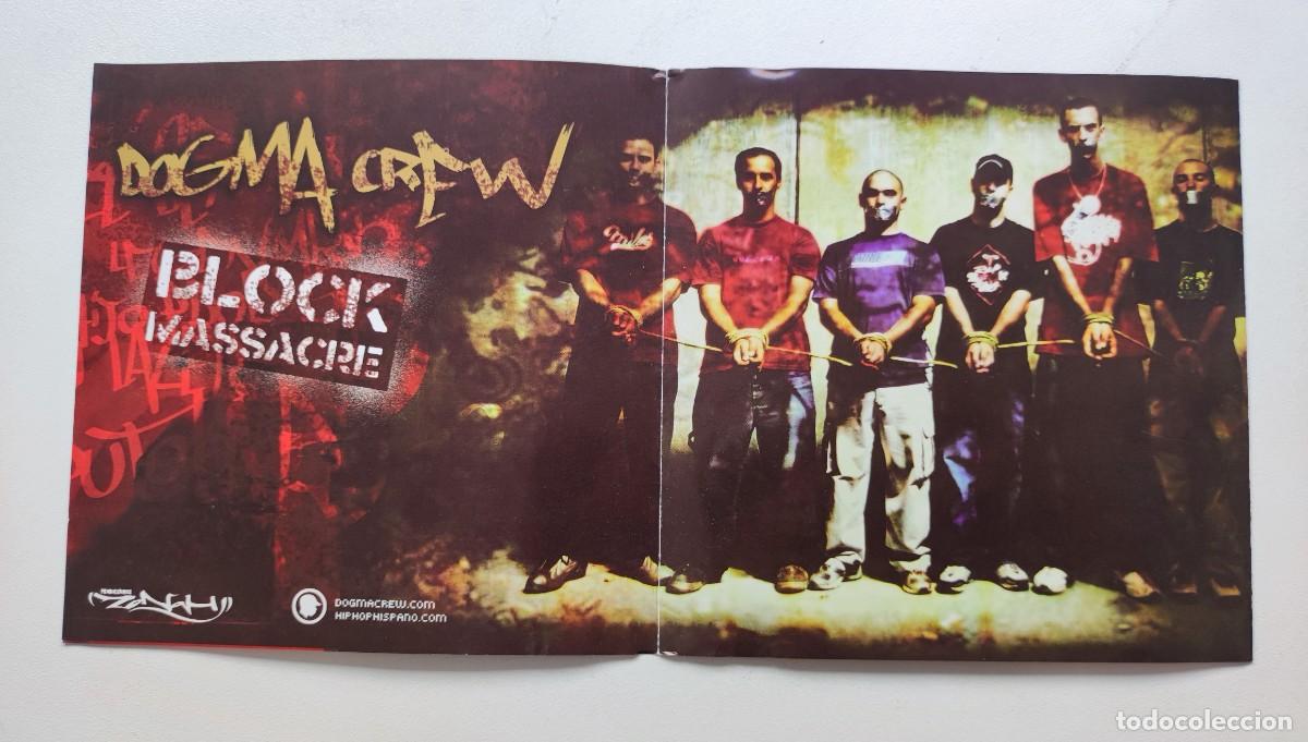 CDs de m&uacute;sica: DOGMA CREW - BLOCK MASSACRE / CD 2003 AVOID & DIABLO DISTRIBUCION - Foto 9