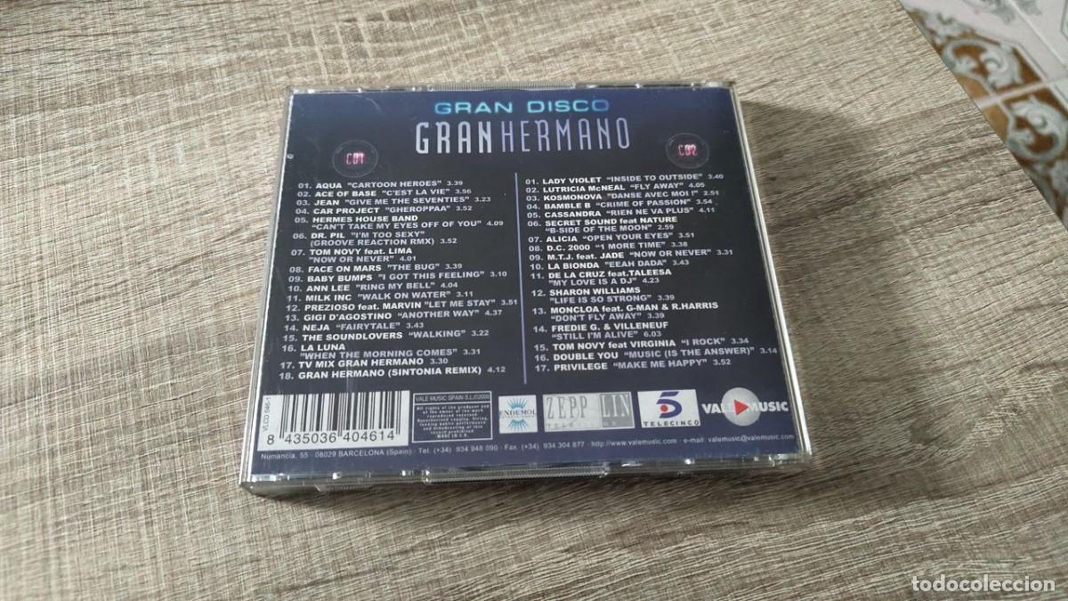 CDs de m&uacute;sica: Gran Hermano - Gran Disco Vol. 1 - Foto 2