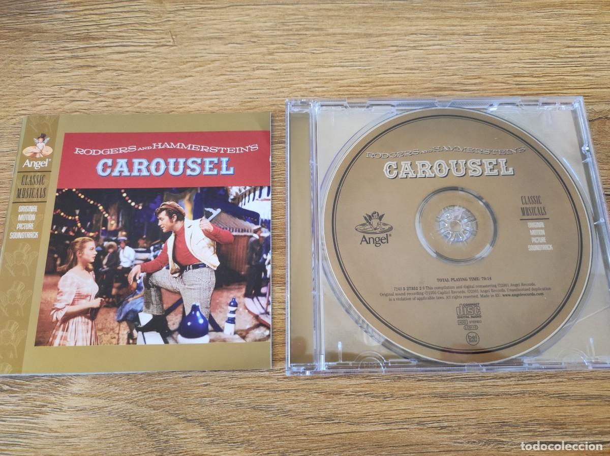 CDs de m&uacute;sica: Carousel (1956) CD de la BSO, 2001 + material adicional + libreto - Foto 2