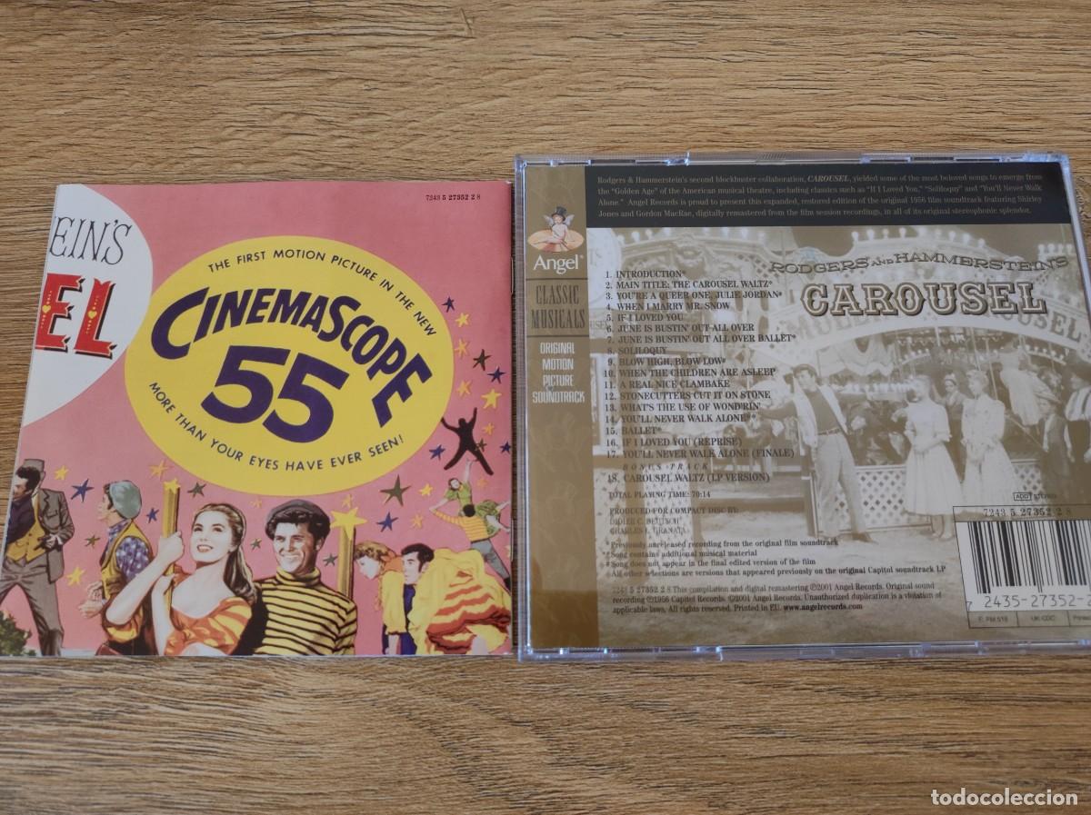 CDs de m&uacute;sica: Carousel (1956) CD de la BSO, 2001 + material adicional + libreto - Foto 3