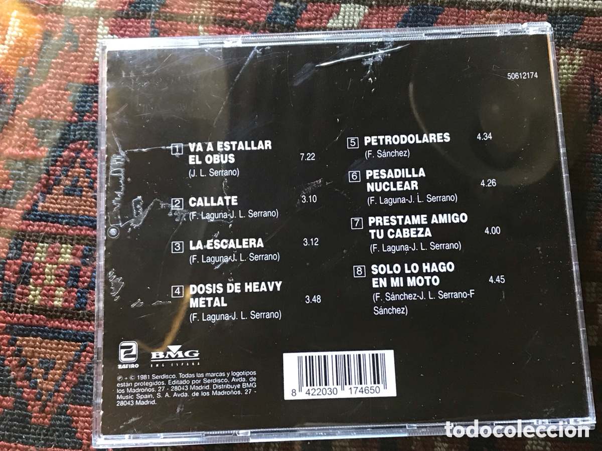 CDs de m&uacute;sica: Ob&uacute;s. Prep&aacute;rate. BMG - Foto 2
