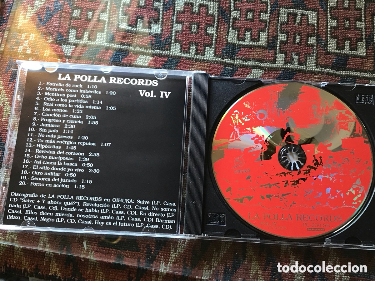 CDs de m&uacute;sica: La Polla r&eacute;cords. Versiones originales - Foto 3