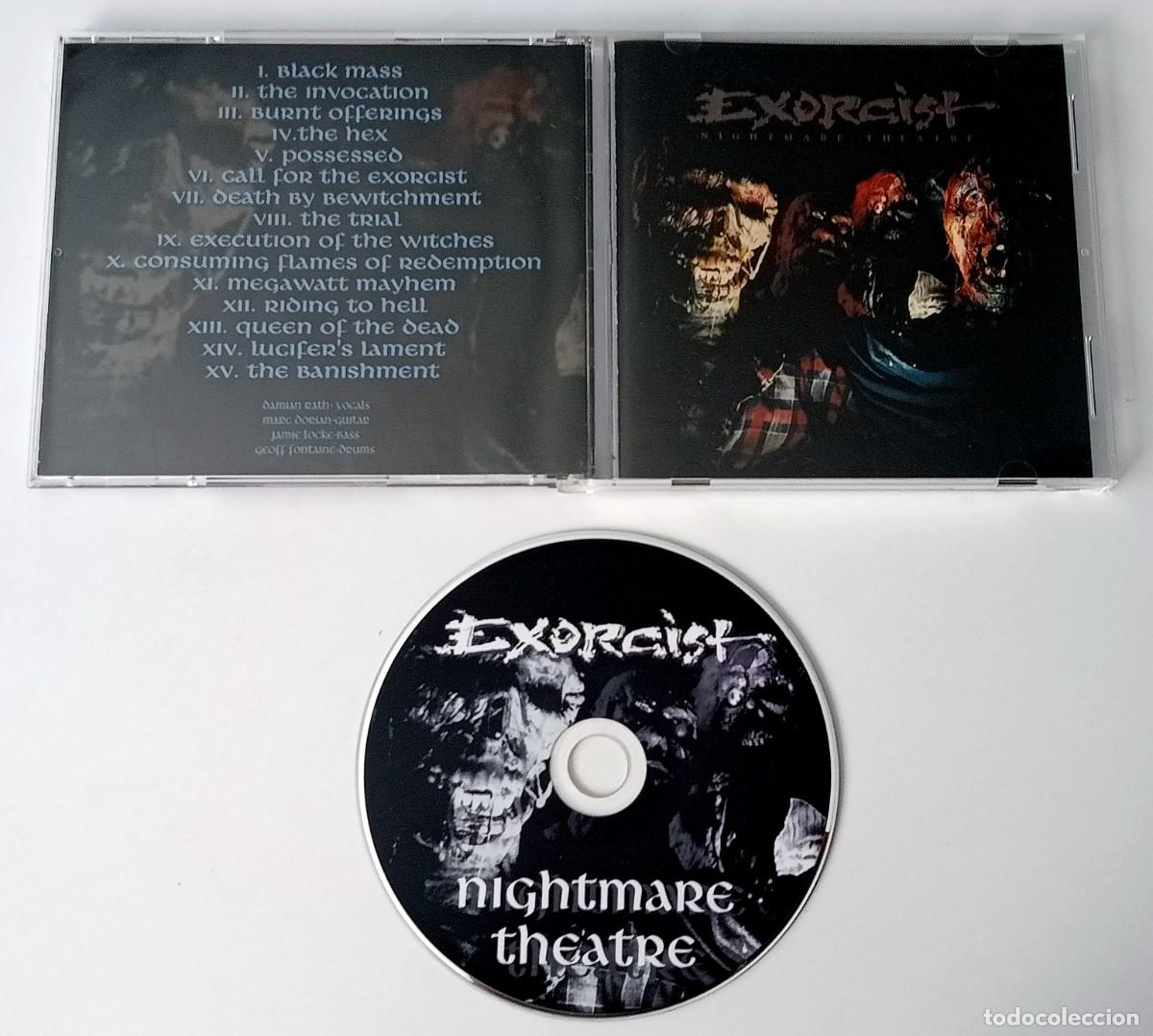 CDs de m&uacute;sica: CD EXORCIST - NIGHTMARE THEATRE - Foto 2