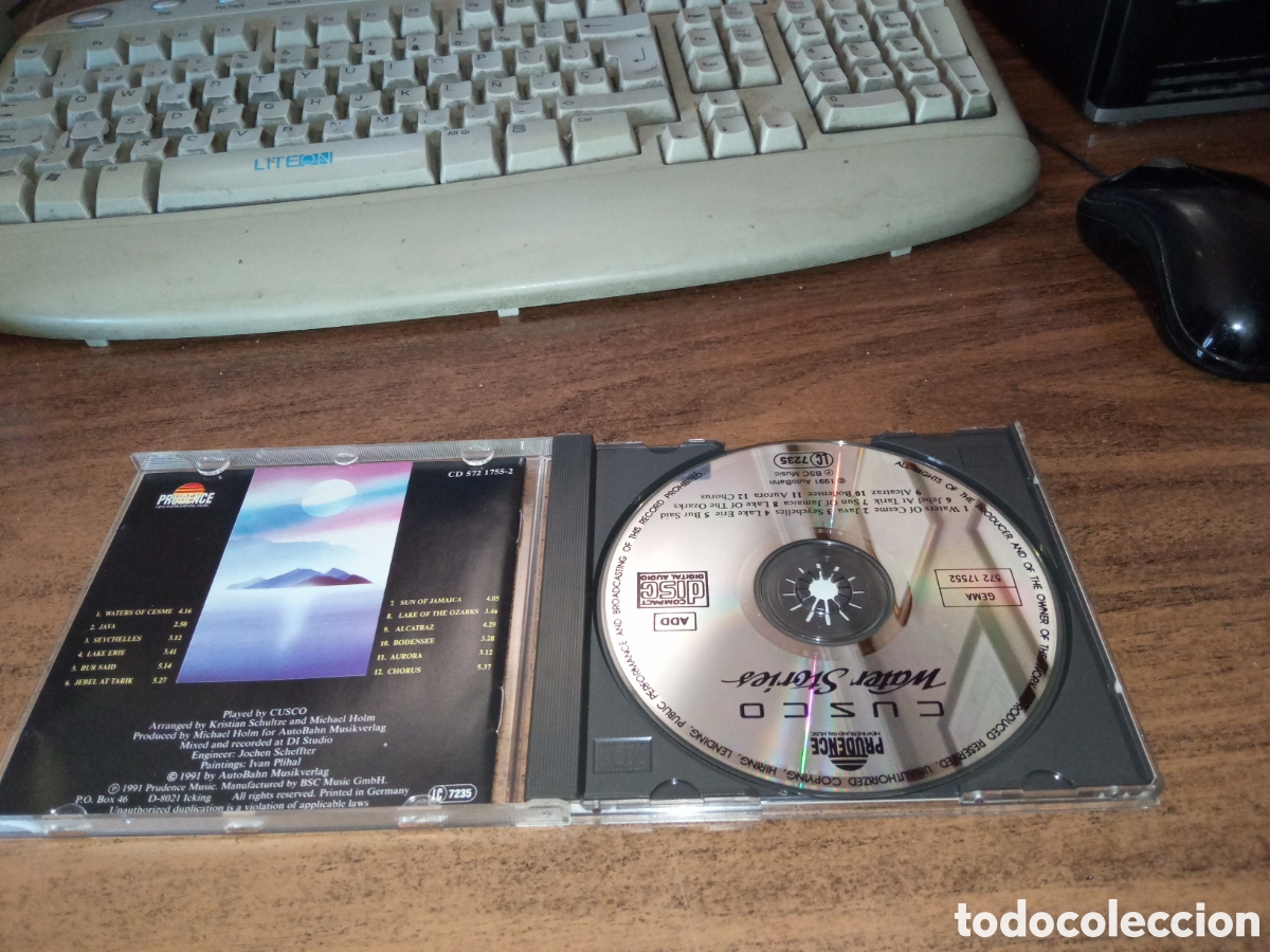 CDs de m&uacute;sica: CUSCO - WATER STORIES (1991) - Foto 2