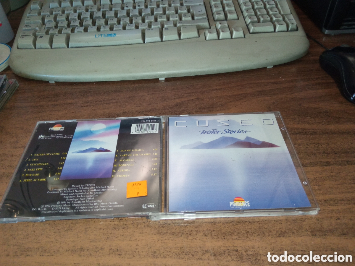 CDs de m&uacute;sica: CUSCO - WATER STORIES (1991) - Foto 1