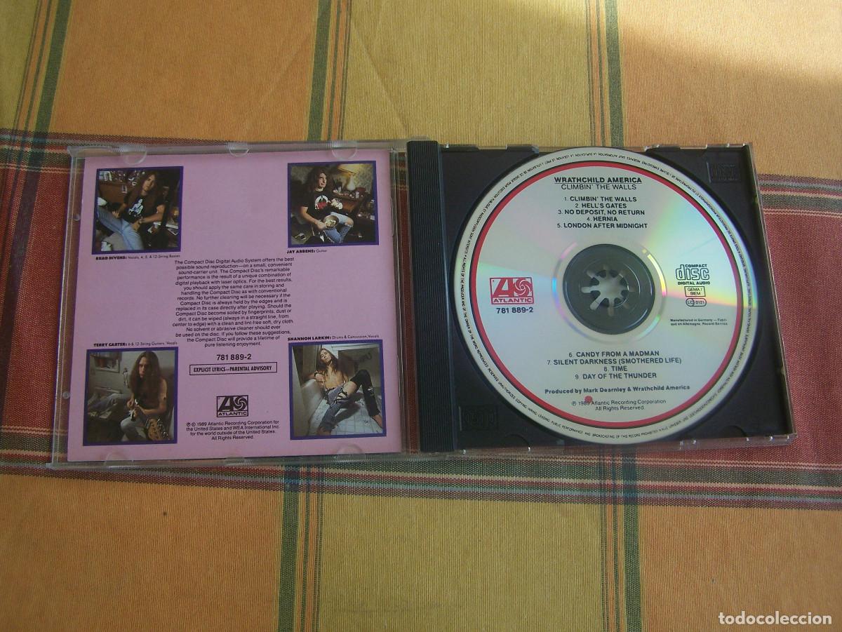 CDs de m&uacute;sica: Wratchild America- Climbin the walls cd - Foto 2