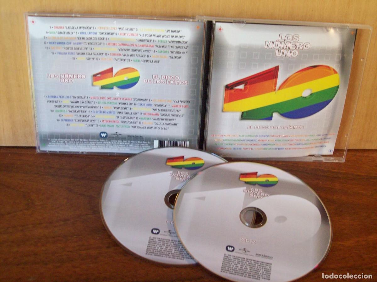 CDs de m&uacute;sica: LOS NUMEROS UNO DE LOS 40 - EL DISCO DE LOS EXITOS - DOBLE CD - Foto 1
