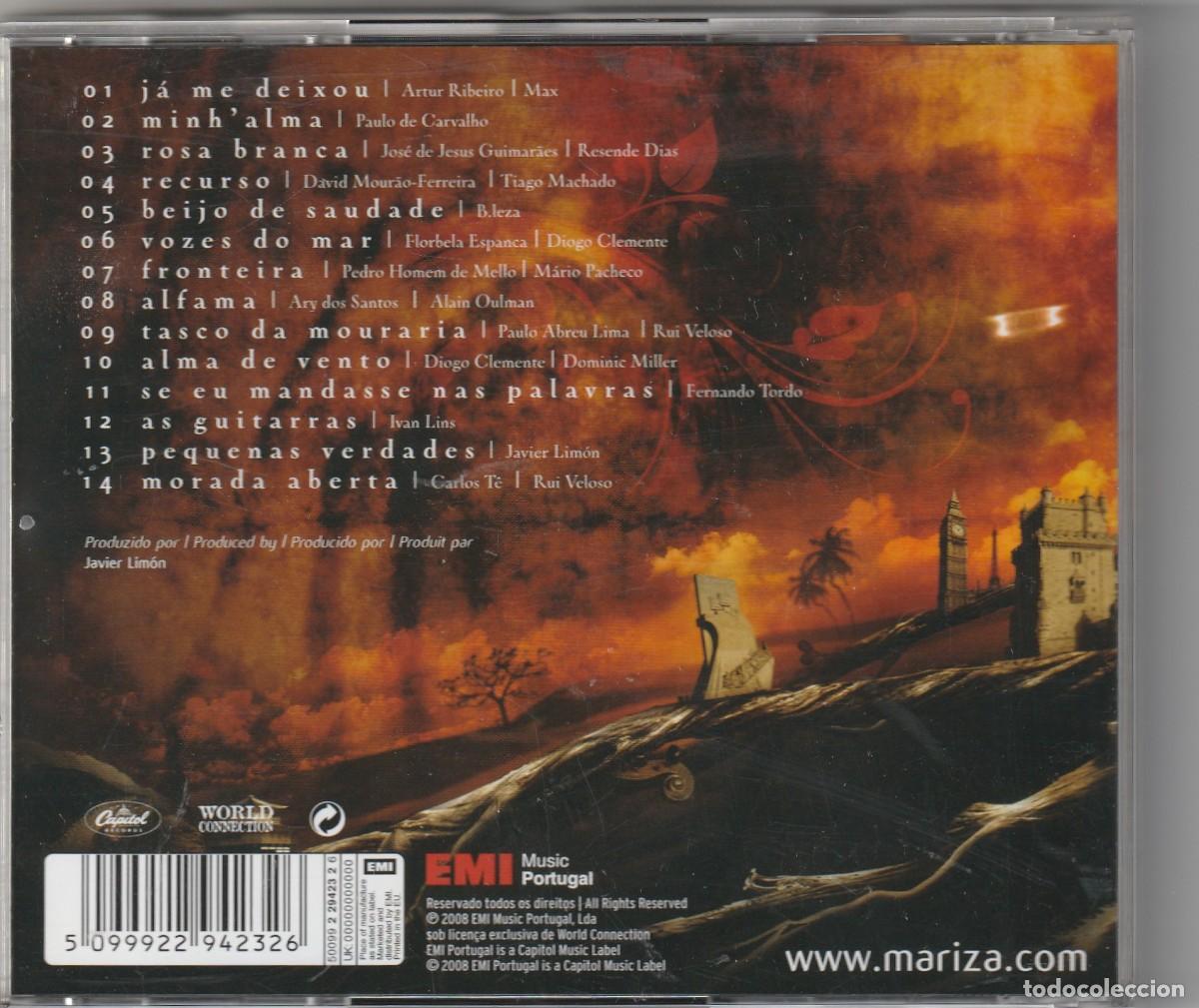 CDs de m&uacute;sica: MARIZA - TERRA (CD EMI 2008) - Foto 2