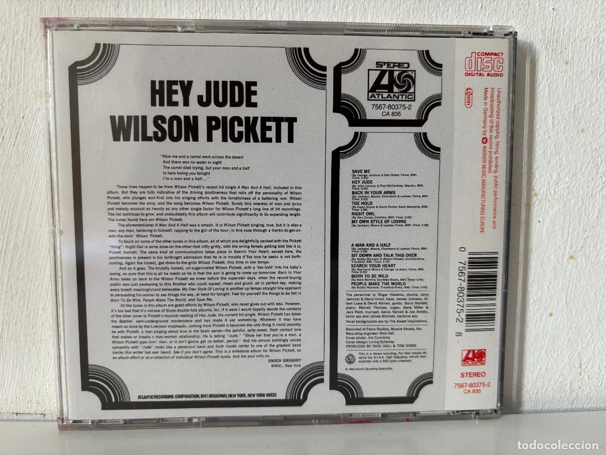 CDs de m&uacute;sica: Wilson Pickett. Hey Jude. - Foto 2